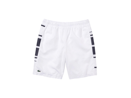 Lacoste SPORT Printed Side Bands Shorts - Men s on Sale