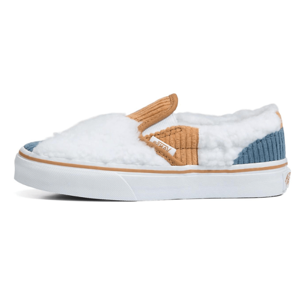 Vans Cozy Cord Classic Slip On Patchwork - Kids For Discount