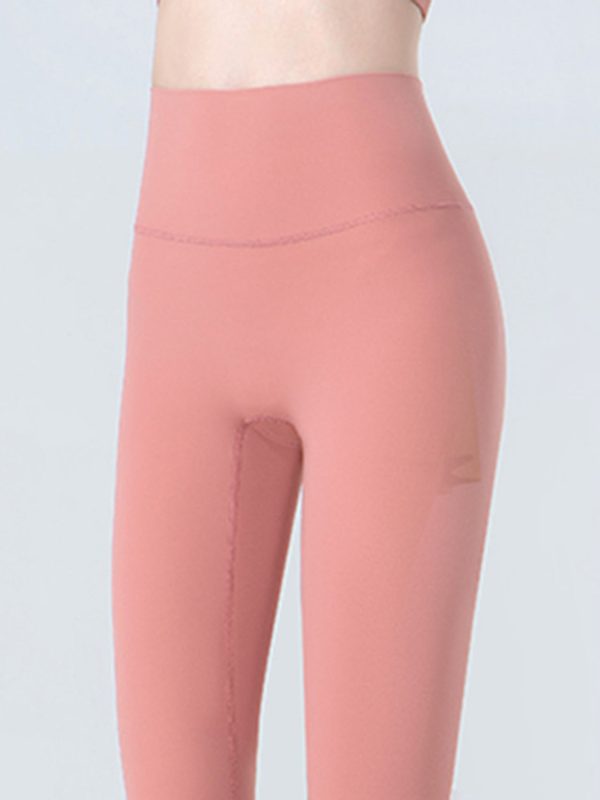 Wide Waistband Cropped Sports Leggings Sale