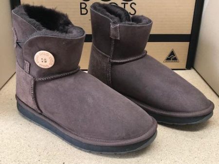 CHOC MINI BUTTON UGG BOOTS Fashion