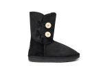 Swarovski Heel Double Button UGG Boots Discount