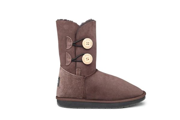 Double Button UGG Boots - Sale Supply