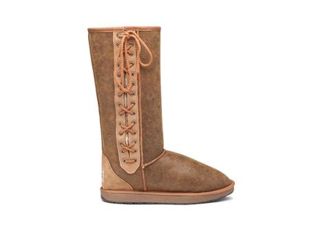 Tall Lace Up UGG Boots - Limited Edition Hot on Sale