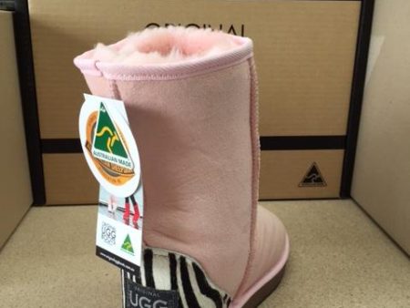 PINK   ZEBRA DELUXE UGG BOOTS Fashion