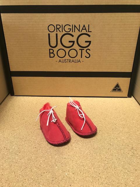 TOMATO LULLI BABY UGG BOOTS For Sale