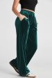 Drawstring Wide Leg Active Pants Supply