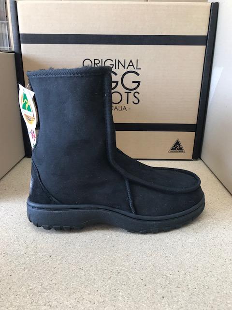 BLACK RUGGED UGG BOOTS Online now