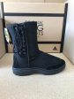 BLACK SHORT LACE UP RUGGED UGG BOOTS For Sale