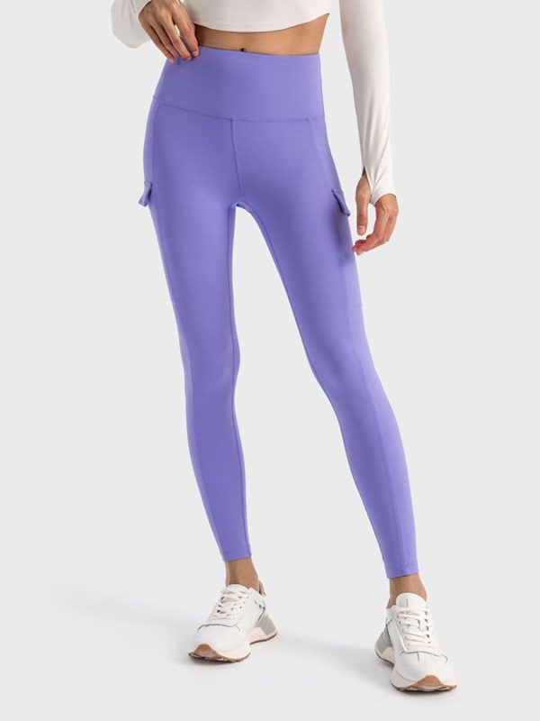 Millennia Wide Waistband Sports Leggings Online now