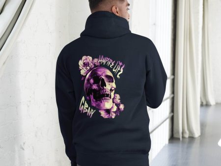 Vamp Life x GBNY Rising Skull Unisex Hoodie Online