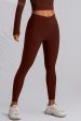 High Waist Active Leggings with Pockets For Discount