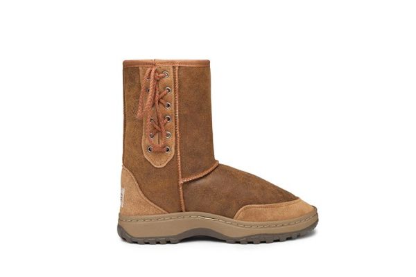 Rugged Short Lace Up UGG Boots Online Sale