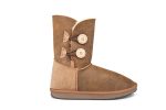 Double Button UGG Boots - Limited Edition Fashion