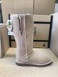 SAND TALL ZIP BOOTS on Sale