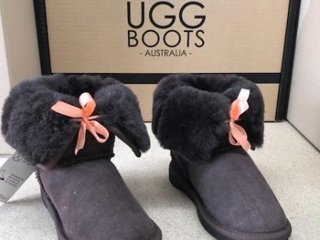 CHOC BOW FROZEN UGG KIDS BOOTS Cheap