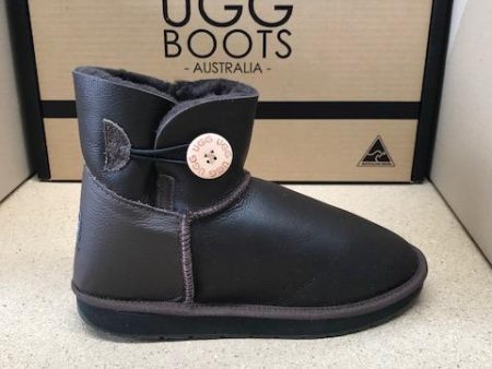 CHOC NAPA MINI BUTTON UGG BOOTS Online Hot Sale