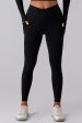 High Waist Active Leggings with Pockets For Discount