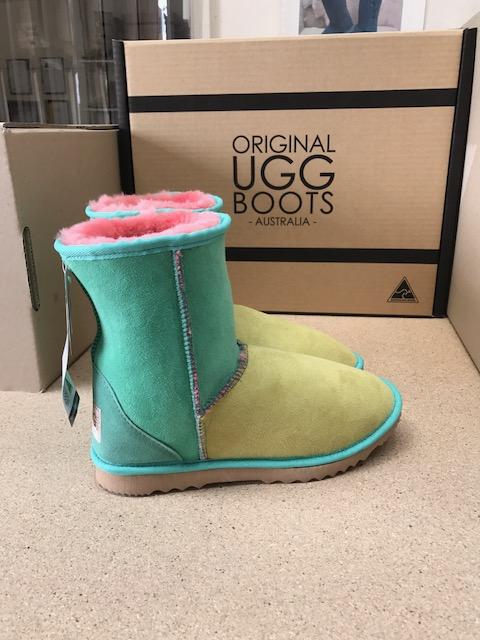 YELLOW TOE KIDS UGG BOOTS Hot on Sale