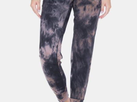 Leggings Depot Tie-Dye High Waist Cropped Leggings For Cheap