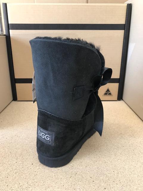 BLACK BETTY BOW UGG BOOTS For Discount