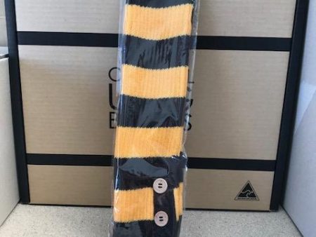 BLACK  YELLOW UGG FOOTY SOCKS Sale