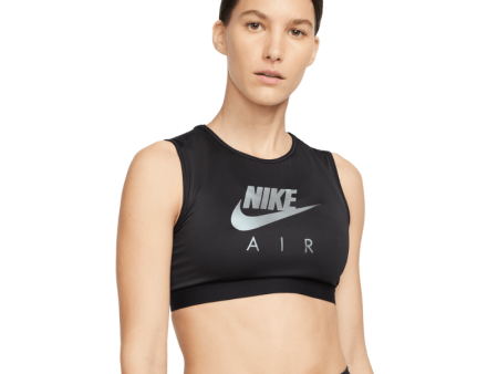 Nike Air Dri-FIT Swoosh Medium-Support High-Neck Sports Bra - Women s Sale