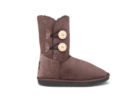 Double Button UGG Boots - Sale For Sale