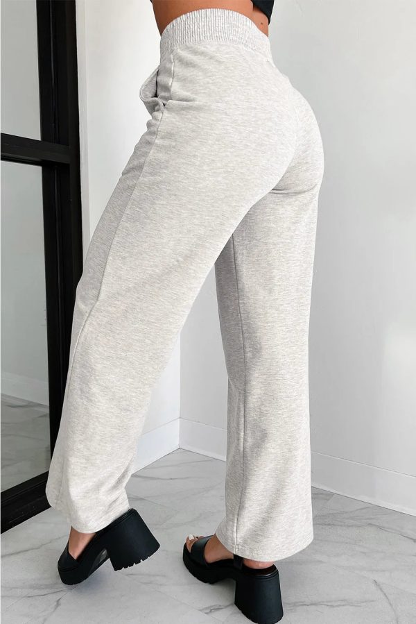 Elastic Waist Active Pants with Pockets Online Sale