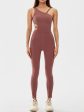 Cutout Asymmetrical Neck Active Jumpsuit For Cheap