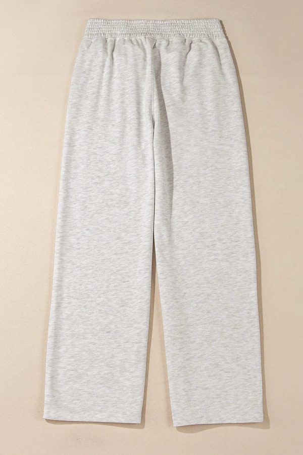 Elastic Waist Active Pants with Pockets Online Sale