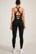 Crisscross Wide Strap Jumpsuit Hot on Sale