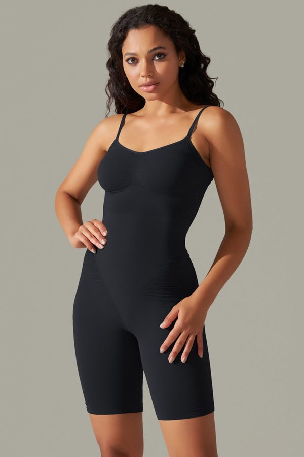 Spaghetti Strap Active Romper Sale