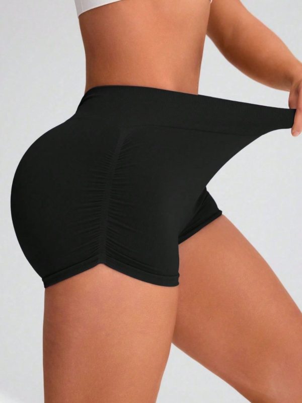 Elastic Waist Active Shorts Online now